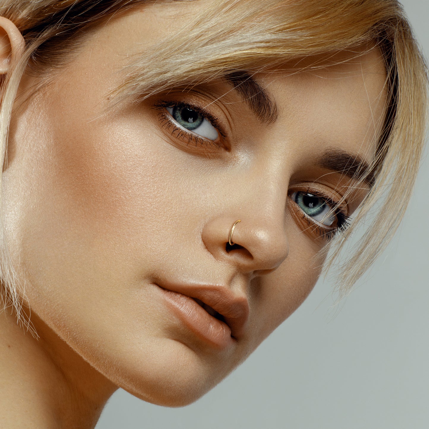Solid Gold Basic Seamless Hoop