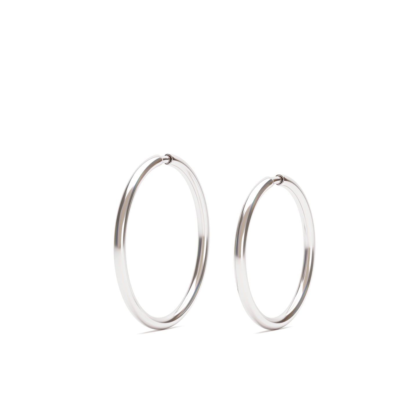 Solid Gold Basic Seamless Hoop
