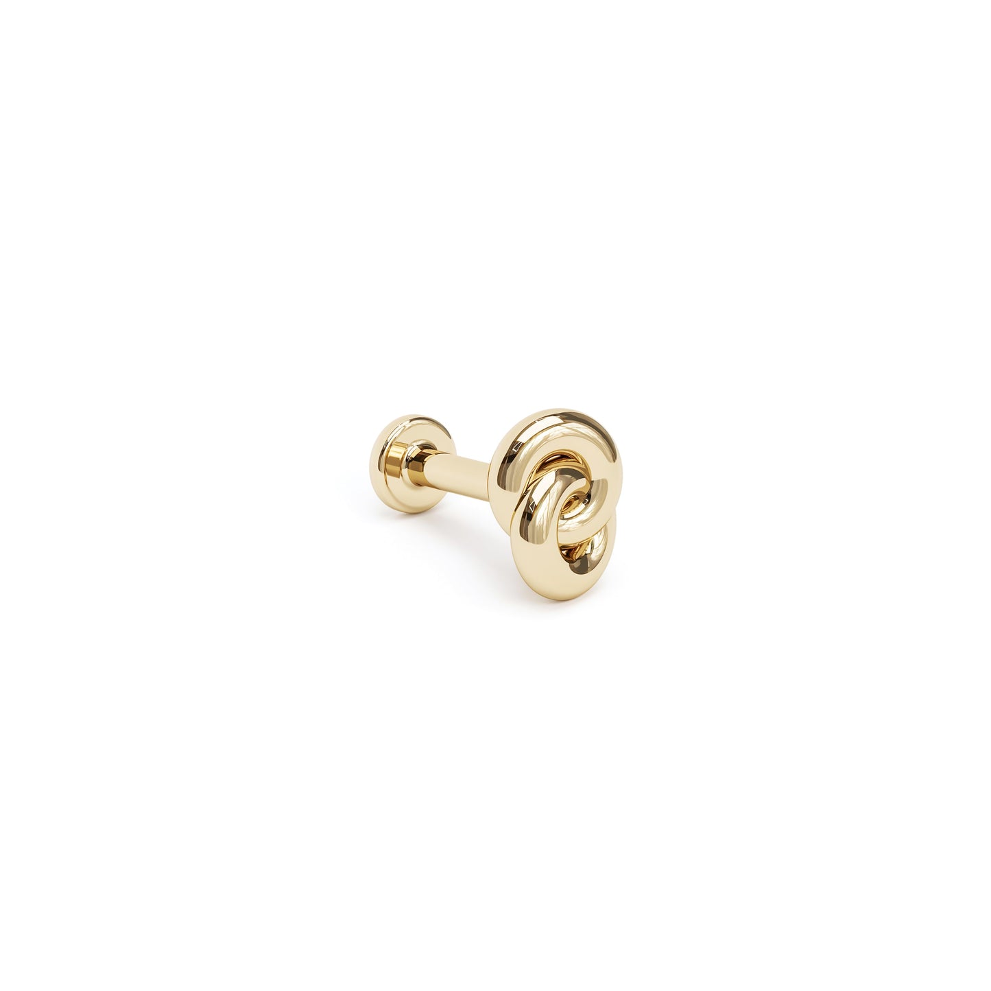 14K Gold Infinity Knot Stud