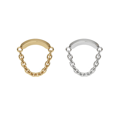 14K Gold Chain Threadless End