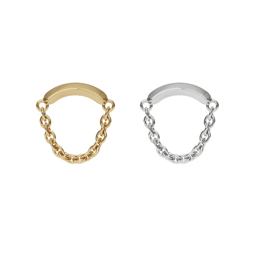 14K Gold Chain Threadless End