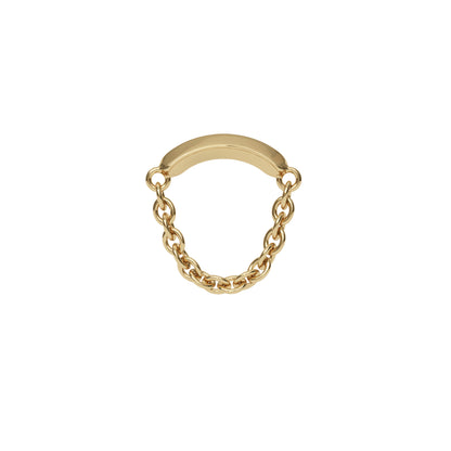 14K Gold Chain Threadless End