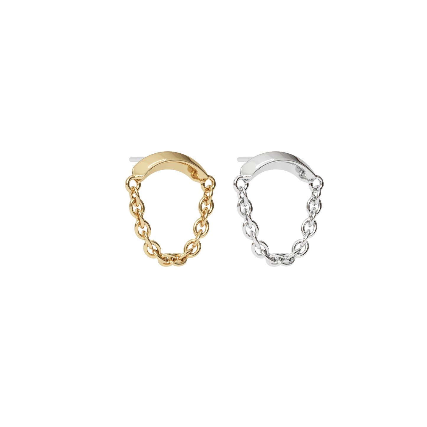 14K Gold Chain Threadless End