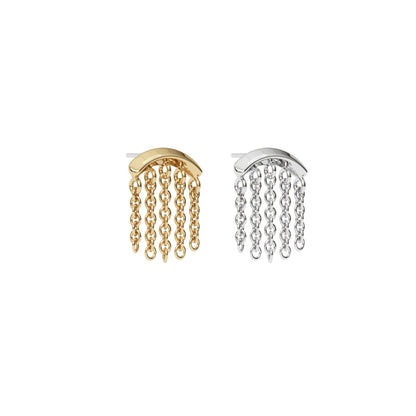 14K Gold Chandelier Chain Threadless End