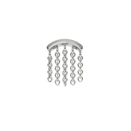 14K Gold Chandelier Chain Threadless End